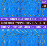 Anton Bruckner : Bruckner Symphonies Nos 3 and 4 CD 2 discs (2009)