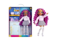 Rainbow High New Friends Fashion Doll- Lilac Lane (Purple), Modedocka, Honkoppling, 5 År, Pojke/flicka, 280 mm, Multifärg