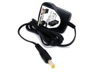 UK Plug Replacement 6V AC-DC Adaptor for Sony XDR-S41D Portable DAB Radio