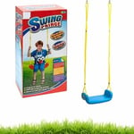 Strong Outdoor Childs Swing Prince Seat & Rope And Hooks Childrens Garden Games