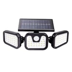 Solar trädgård LED-lampa med rörelsesensor, 4 lägen