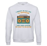 Sweat Shirt Homme Radio-Cassettes - L'argent Ne Fait Pas Le Bonheur