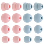 8 Pairs Bluetooth Headphones Silicone Ear Caps Compatible with Powerbeats Pro