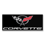 Chevrolet Corvette C5 Logo Sticker, Accessories