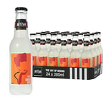 The Artisan Drinks Co. Fiery Ginger Beer | 200mlx24 Bottles | 100% Natural Ingredients | A Blend of Root Ginger, Cloudy Lemon And A Hint of Chilli | Ginger Beer for Rum, Bourbon & Vodka