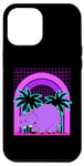 iPhone 13 Pro Max Aesthetic Vaporwave Outfits with Hippo Vaporwave Case