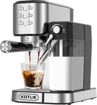 KOTLIE Espresso Coffee Machine with Automatic Milk Frother, 20Bar One-Touch Coff