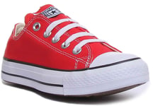 Converse All Star Ox All Star Ox Core 3-7 Red In Red Size UK 3 - 8