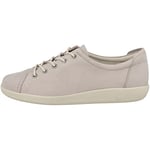 ECCO Women's Soft 2.0 Shoe, Grey Rose, 4.5 UK