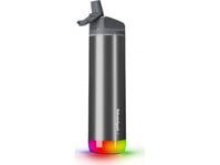 Hidratespark Hidratespark Steel - Smart Flaska Med Sugrör, 620 Ml, Rostfritt Stål