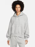 Nike Sportswear Phoenix Fleece Women's Over-Oversized Pullover Hoodie - Grey, Grey, Size Xl, Women