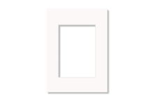 Galleri1 Passepartout Vit (Vit kärna) 60x80 (49x69)