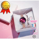 LSC® presentförpackning Tjejklocka Chic Billig - Quartz Watch - Damarmband - Analog - Jul Nyårspresent