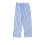 Tekla - Poplin Pyjamas Pants - Blue Pin Stripes - M