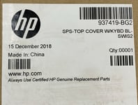 HP EliteBook x360 1020 G2 937419-BG2 Palmrest Swiss Keyboard Switzerland NEW