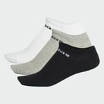 Adidas Socks NC Cut Men Women Unisex Cotton Crew Low Ankle Black White Grey