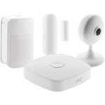 Système de surveillance connecté maison Wi-Fi/Bluetooth - Caméra - Détecteur de présence & d'ouverture/fermeture - Passerelle objets connectés