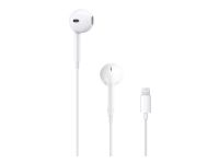 Apple EarPods - Hörlurar med mikrofon - öronknopp - kabelansluten - Lightning - för iPad/iPhone/iPod (Lightning)