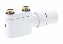 Danfoss ventilsett Lige VHX-Duo inkl. RAX termostat hvit