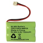 Motorola MBP30 Baby Monitor Battery Pack Rechargeable NiMH 3.6V (Correct 750mAh)