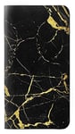 Gold Marble Graphic Printed PU Leather Flip Case Cover For iPhone XS Max
