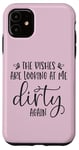 iPhone 11 Dirty Dishes Stare-Down Kitchen Humor Humorous Present Case