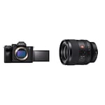 Sony Alpha 7 IV | Full-Frame Mirrorless Camera, Black & SEL35F14GM - Full-Frame Lens FE 35mm F1.4 GM - Premium G Master Series prime lens