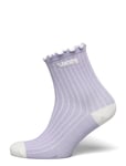 Ruffle Crew Sock Sport Socks Regular Socks Purple VANS