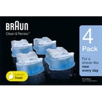 Braun Clean & Renew Refiller För Elektrisk Rakapparat Refill 4 St