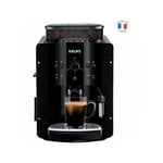 Machine a Cafe Krups grain, 1.7 l, Cafetiere espresso, Buse vapeur pour Cappuccino, 2 tasses en simultané, Essential YY8125FD