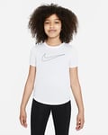 Nike One Older Kids' (Girls') Dri-FIT Short-Sleeve Training Top