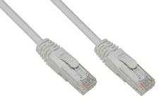 LINK Câble réseau Catégorie, 6 A, Non blindé UTP AWG24, Couleur Gris halogène, 30 m