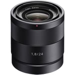 SONY Sonnar T* E 24mm F1.8 ZA With UV- Filter E-mount Lens- Used Unit