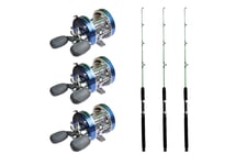 Wiggler Ismeteset 3-pack Grön Medium/Högervev -