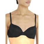 Calvin Klein BH Sheer Marquisette T-shirt Bra Svart E 80 Dam