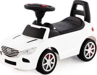 Polesie Polesie 84514 Supercar No4 Åkbar Bil Med Ljudsignal Vit Åkbar Bil Fordon