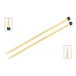 KnitPro Bamboo Strikkepinner / Jumperpinner Bambus 25cm 9,00mm / 9.8in