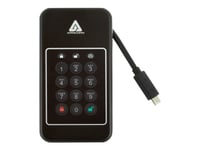 Apricorn Aegis Nvx - Ssd - Krypterat - 1 Tb - Extern (Portabel) - Nvme - Usb 3.2 Gen 2 (Usb-C Kontakt) - 256-Bit Aes-Xts - Taa-Kompatibel