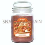 AIRPURE CANDLE GINGERBREAD 510g UPTO 120HR BURN TIME 