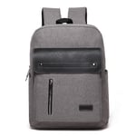 IUANUG Laptop Backpack Suitable for Laptops under 15.6-Inch School Computer Rucksack Bag Suitable for Men Women Teenagers Work Computer Rucksack (39 * 30 * 12Cm),Gray