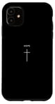 iPhone 11 Hope Cross - Minimalist Christian Religious Jesus Case