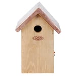 Esschert Design - herrerillo nid avec coffre de toit de cuivre Esschert