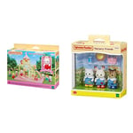 Sylvanian Families - Baby Castle Playground & 5262 Kids' Play Animal Figures, Multicolor