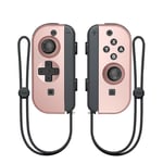 Manette Sans Fil Joy Con Pour Nintendo Switch, Fonction R¿¿Veil Or Rose