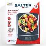 Salter Aquatronic ELECTRONIC KITCHEN SCALE -For Solid Food & Liquids NEW & BOXED