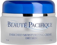 Beauté Pacifique Moisturizing Cream, Dry Skin 50ML Jar - Squalane - Anti-Oxidant