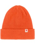 Fjallraven Rib Beanie Hat - Flame Orange Size: ONE SIZE, Colour: Flame Orange