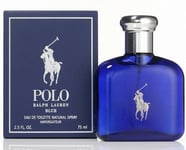 Perfume Ralph Lauren Polo Blue Eau de Toilette 75ml Spray (With Package)