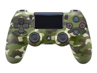 Sony DualShock 4 v2 - Spelkontroll - trådlös - Bluetooth - grön kamouflage - för Sony PlayStation 4