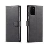 LC.IMEEKE Plånboksfodral till Samsung Galaxy S20 Plus - Svart